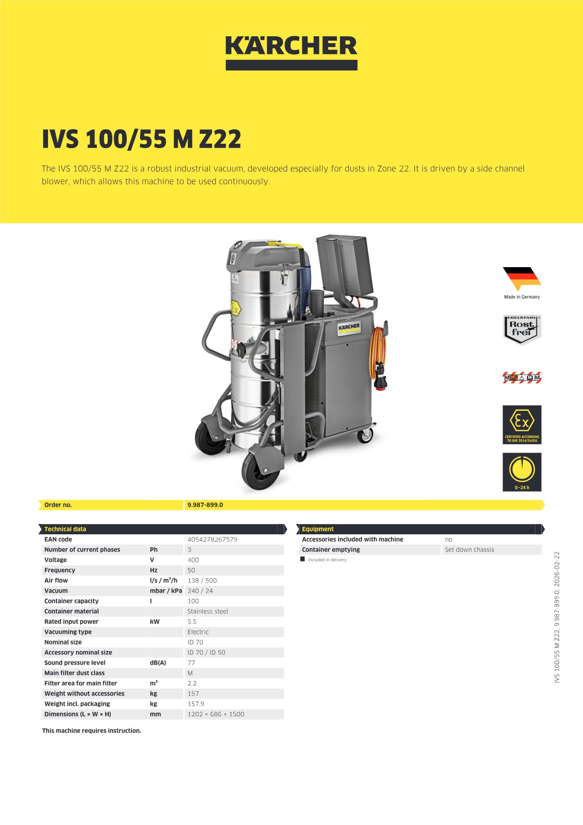 Product information