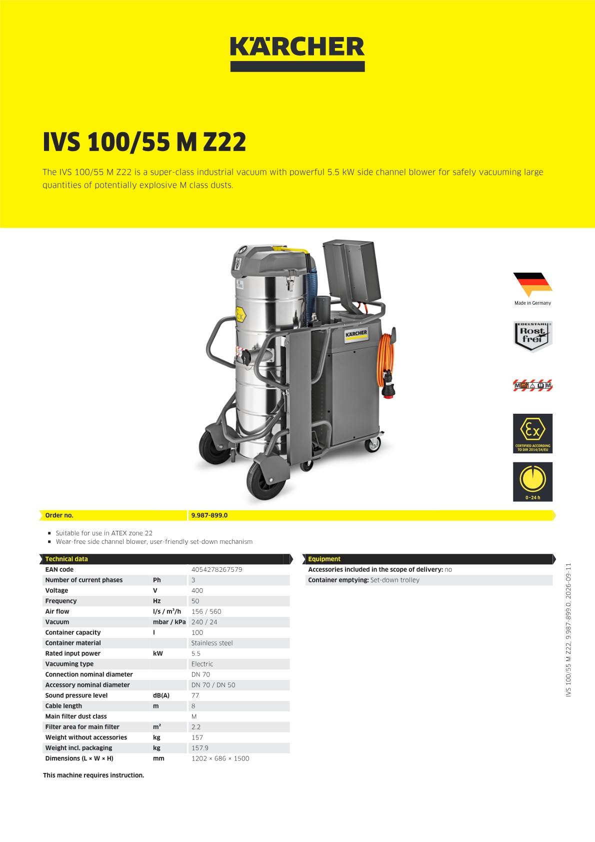 Product information
