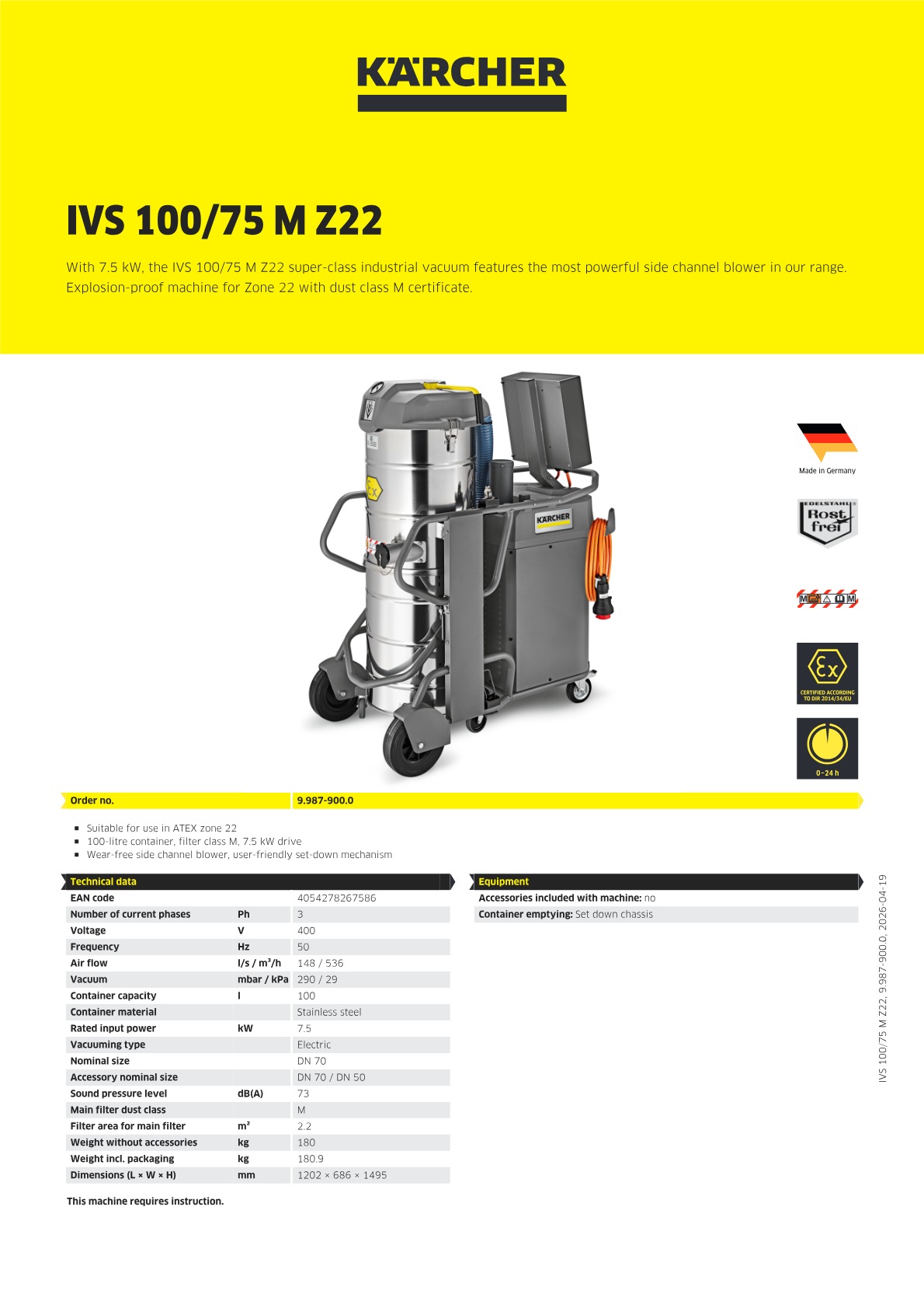 Product information
