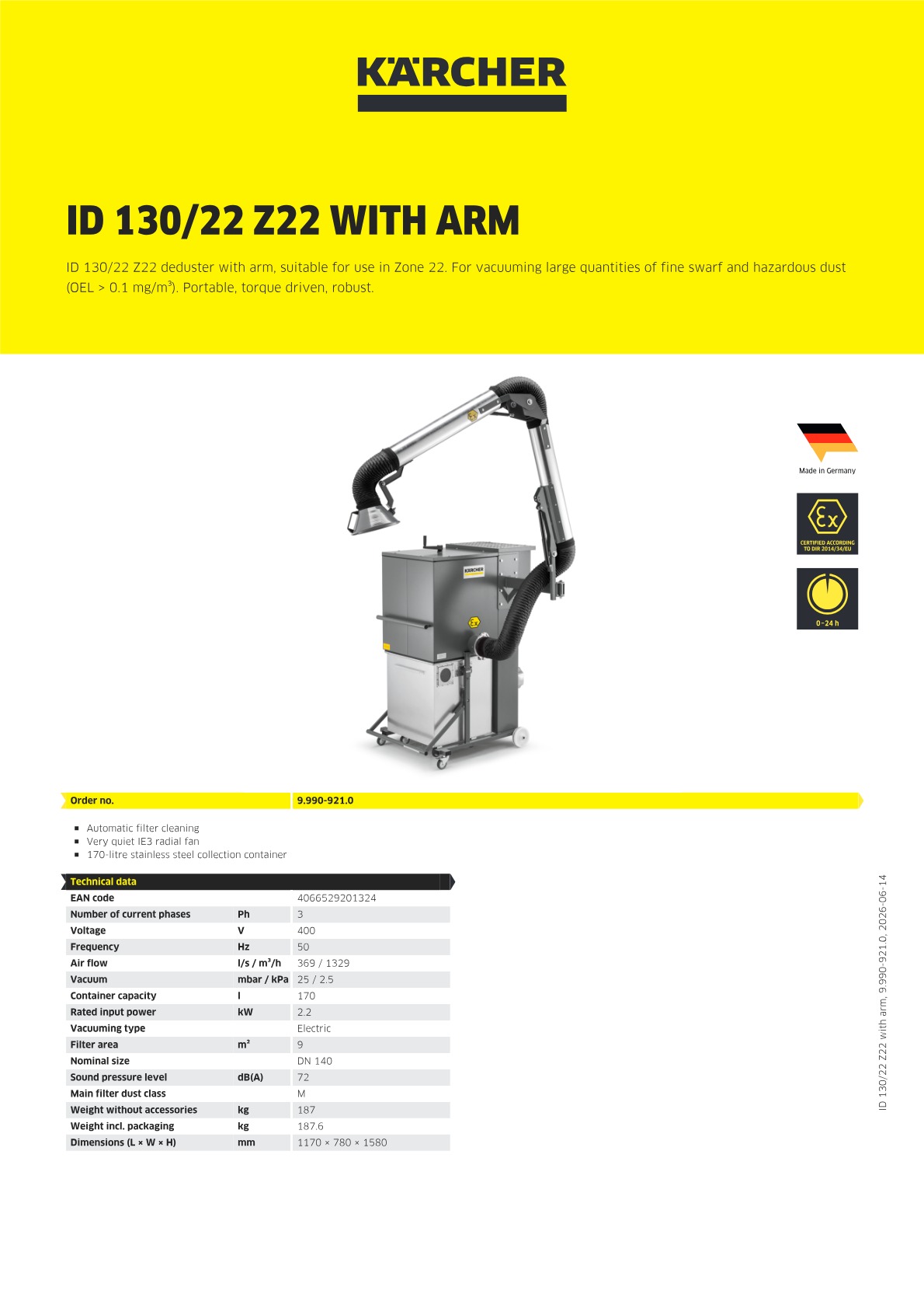Product information