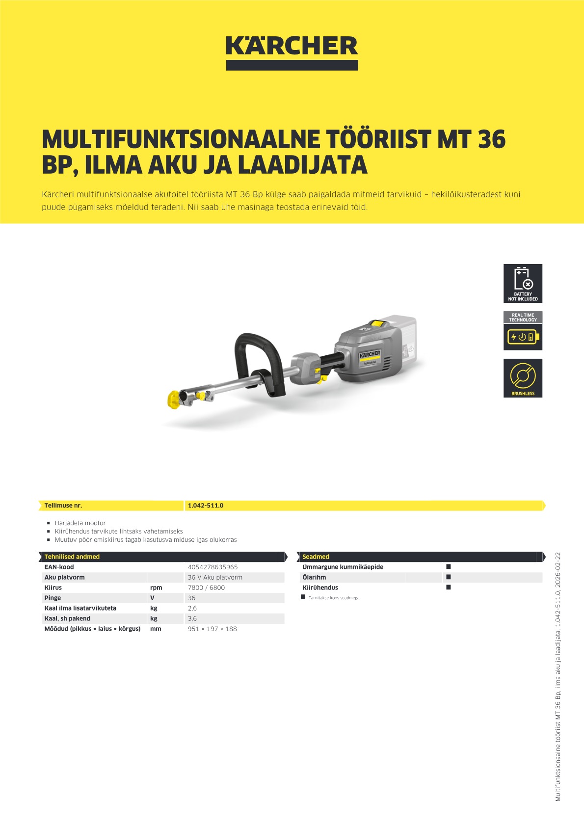Tooteinfo