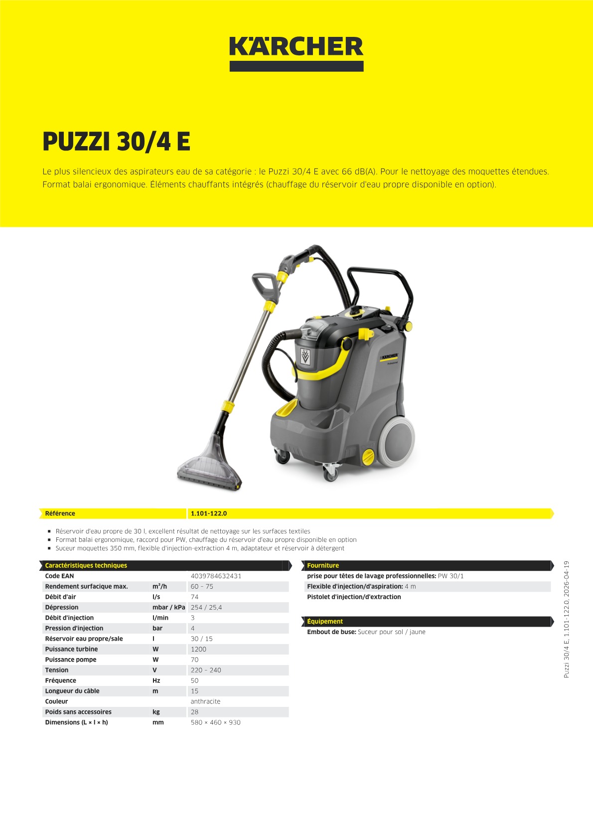Informations sur le produit