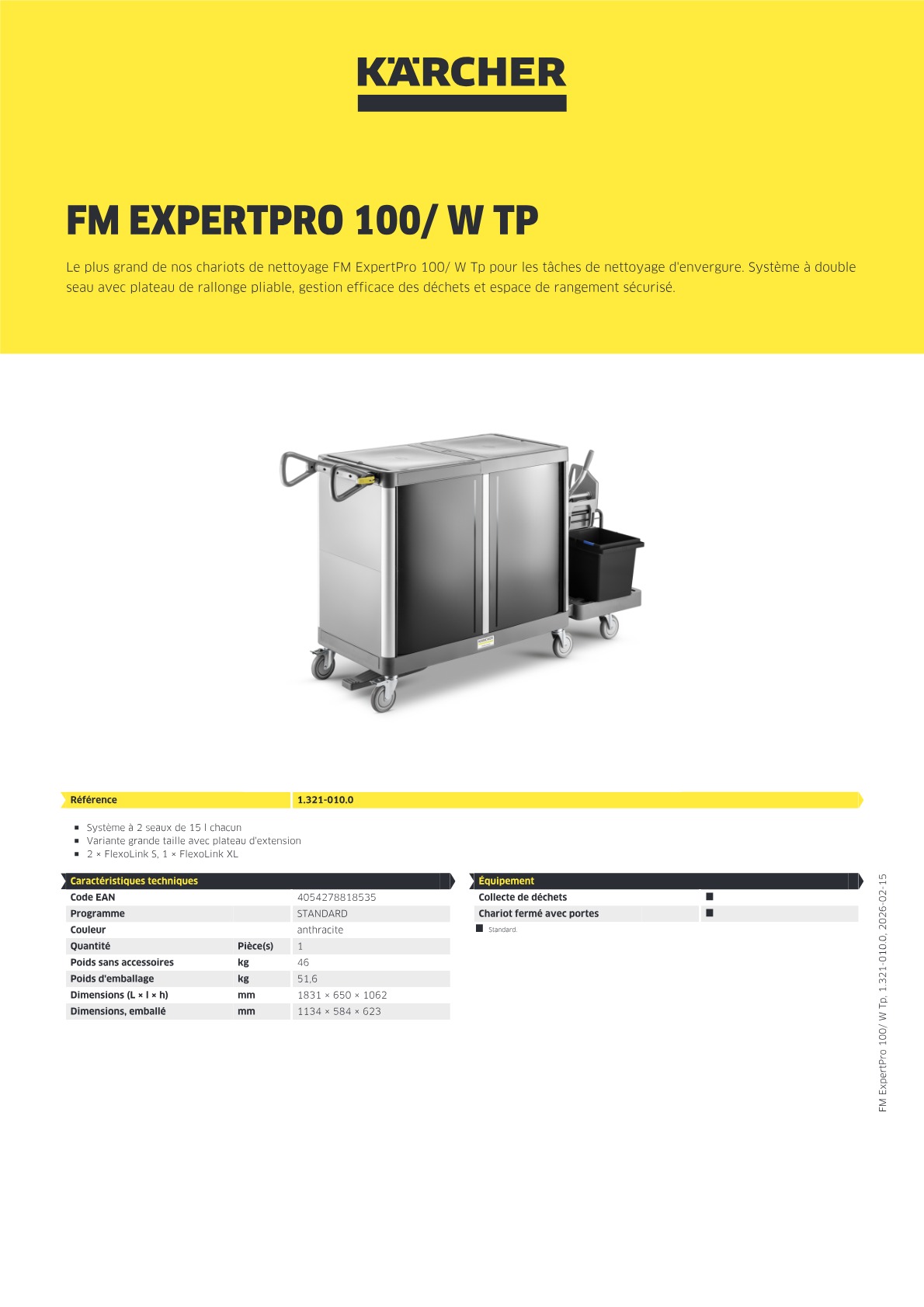 Informations produit