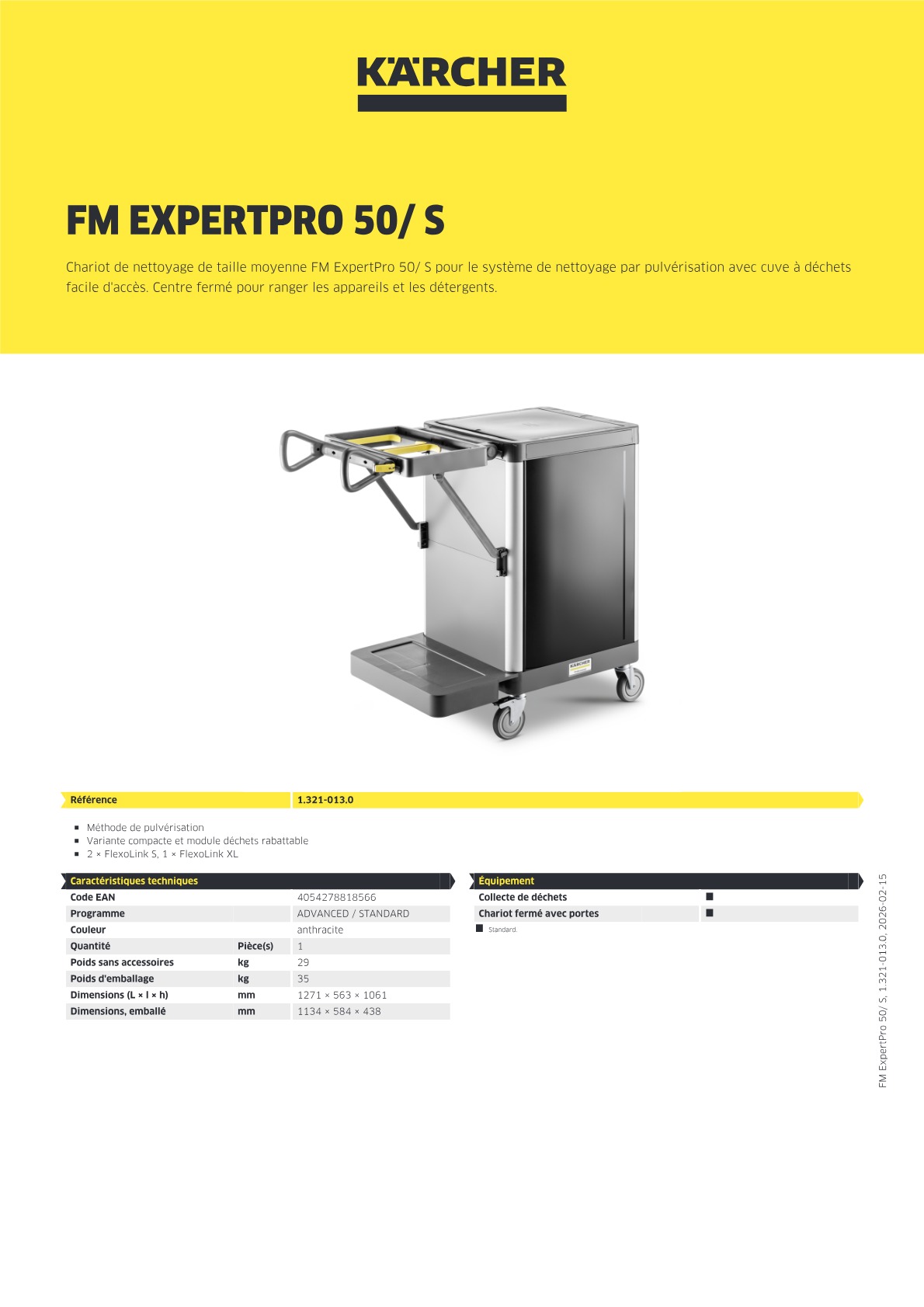 Informations produit