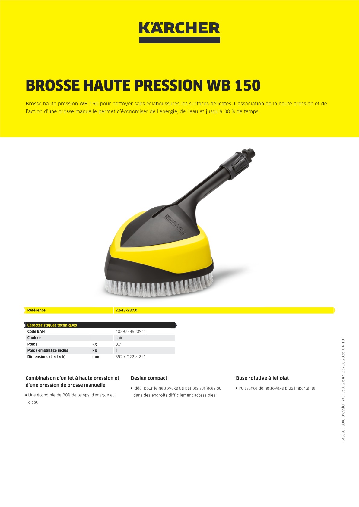 Informations sur le produit