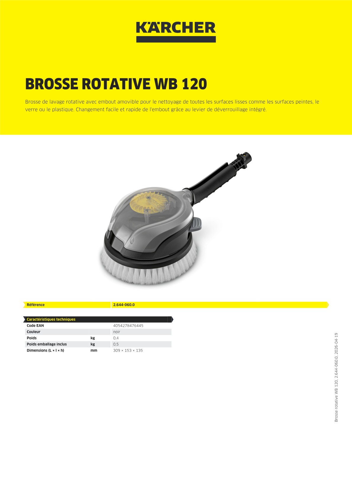 Informations sur le produit