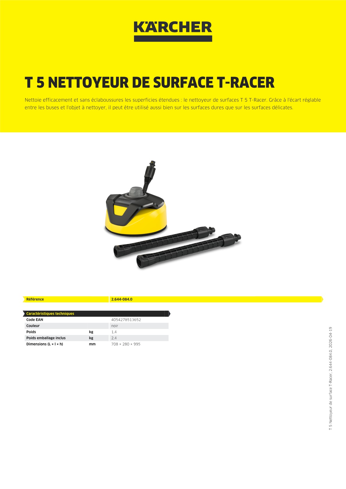 Informations sur le produit