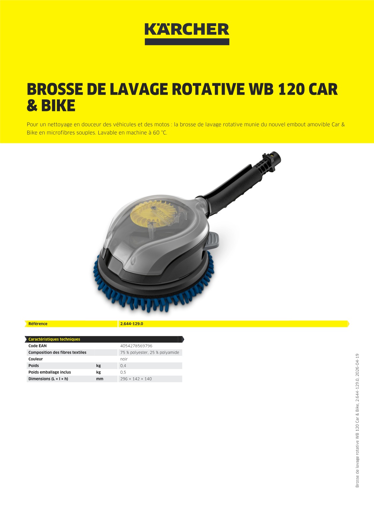 Informations sur le produit