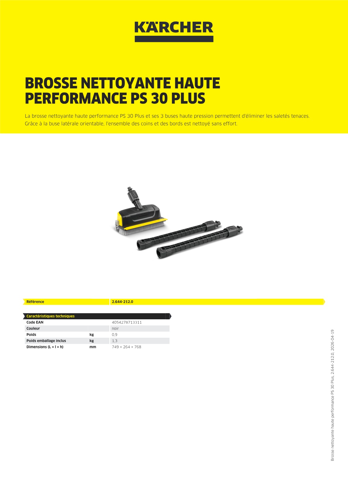 Informations sur le produit
