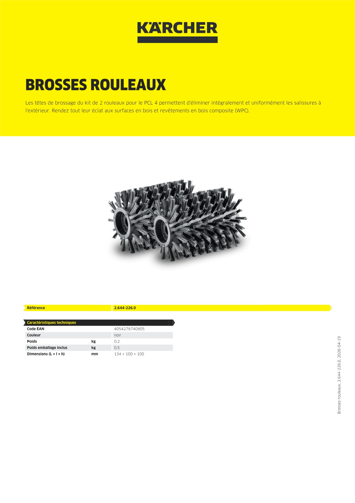 Informations sur le produit