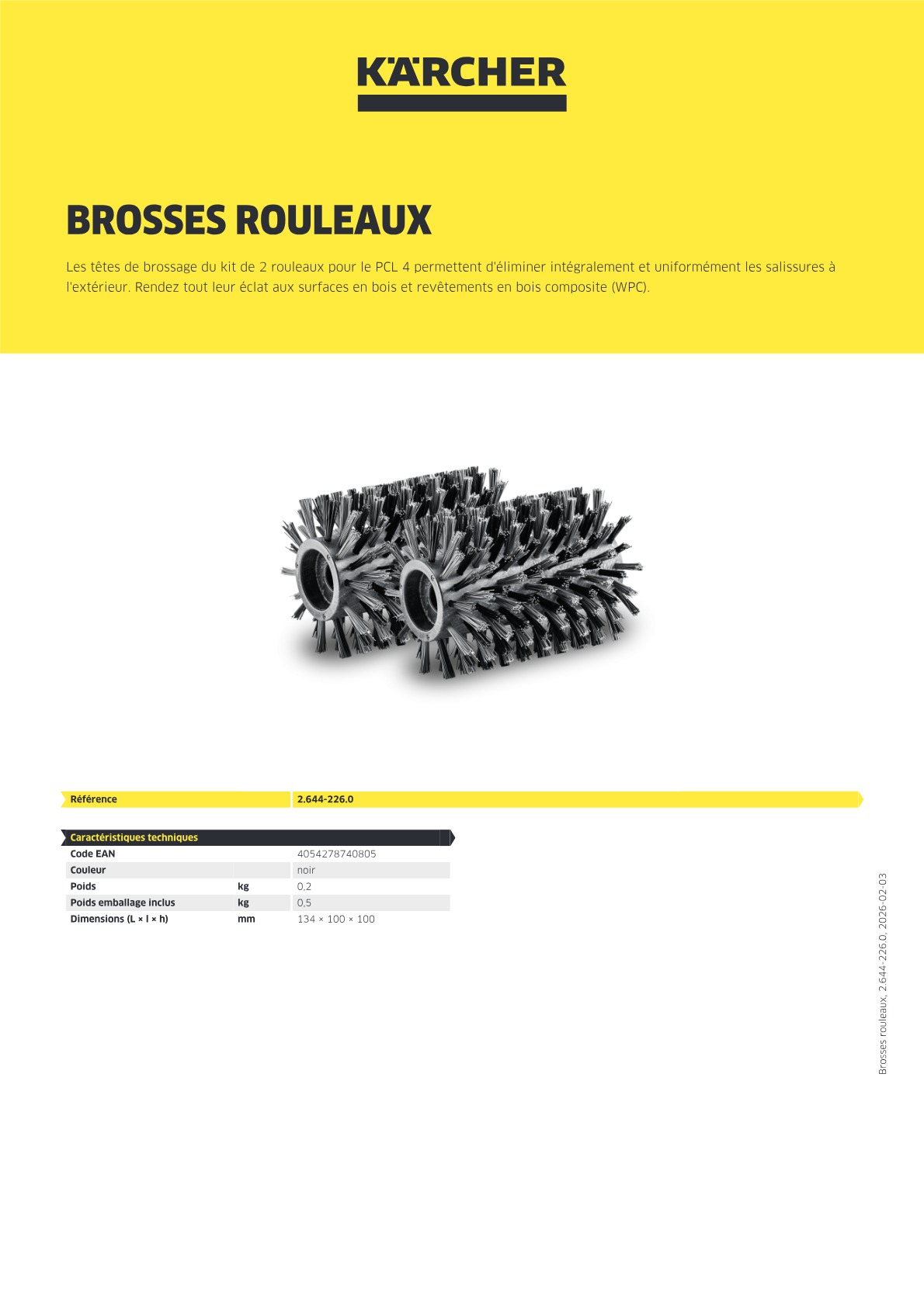 Informations produit