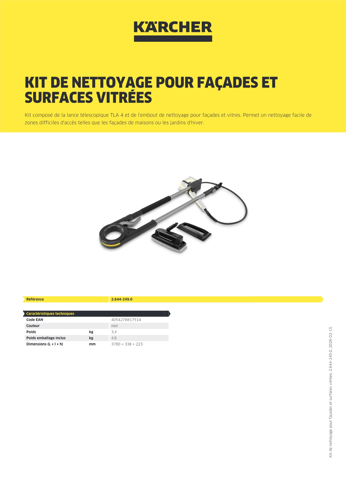 Informations produit