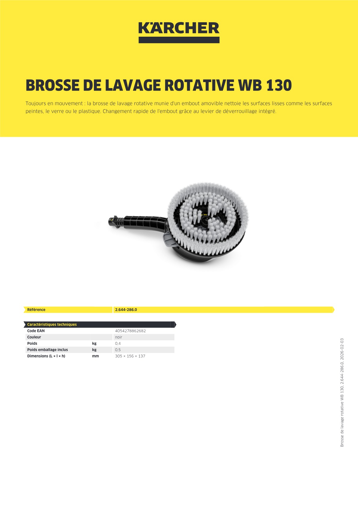 Informations produit