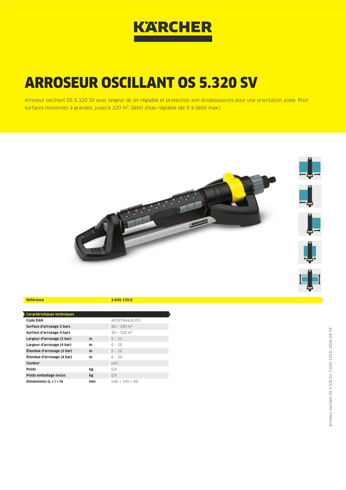 Informations sur le produit
