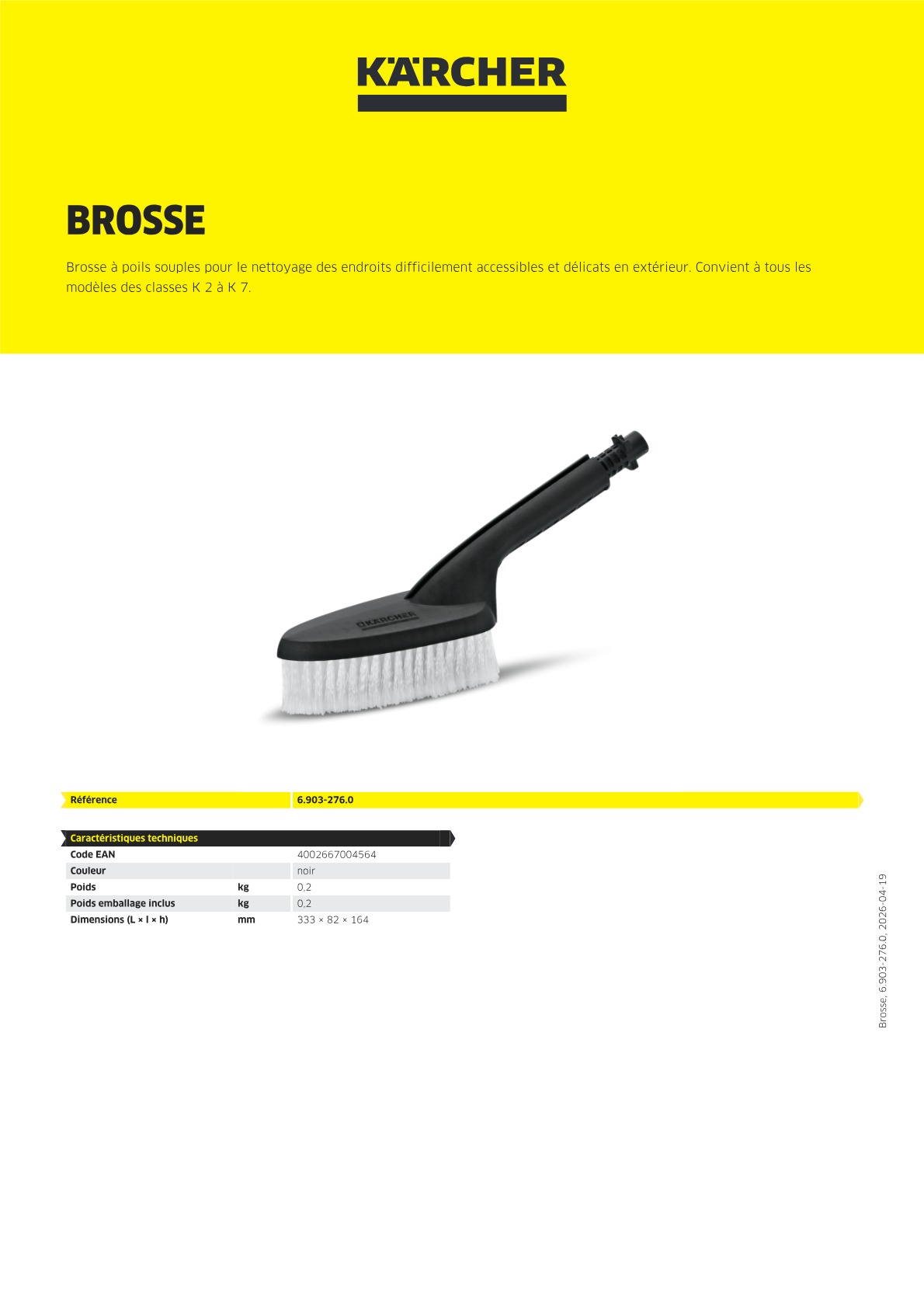 Informations sur le produit