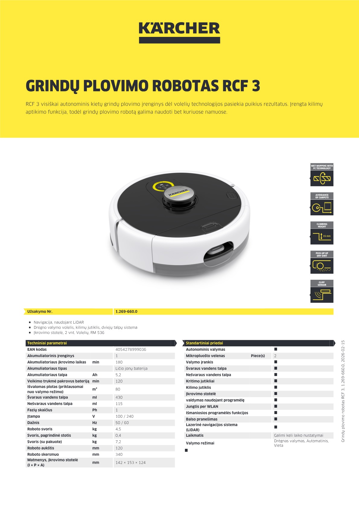 Informacija apie produktą