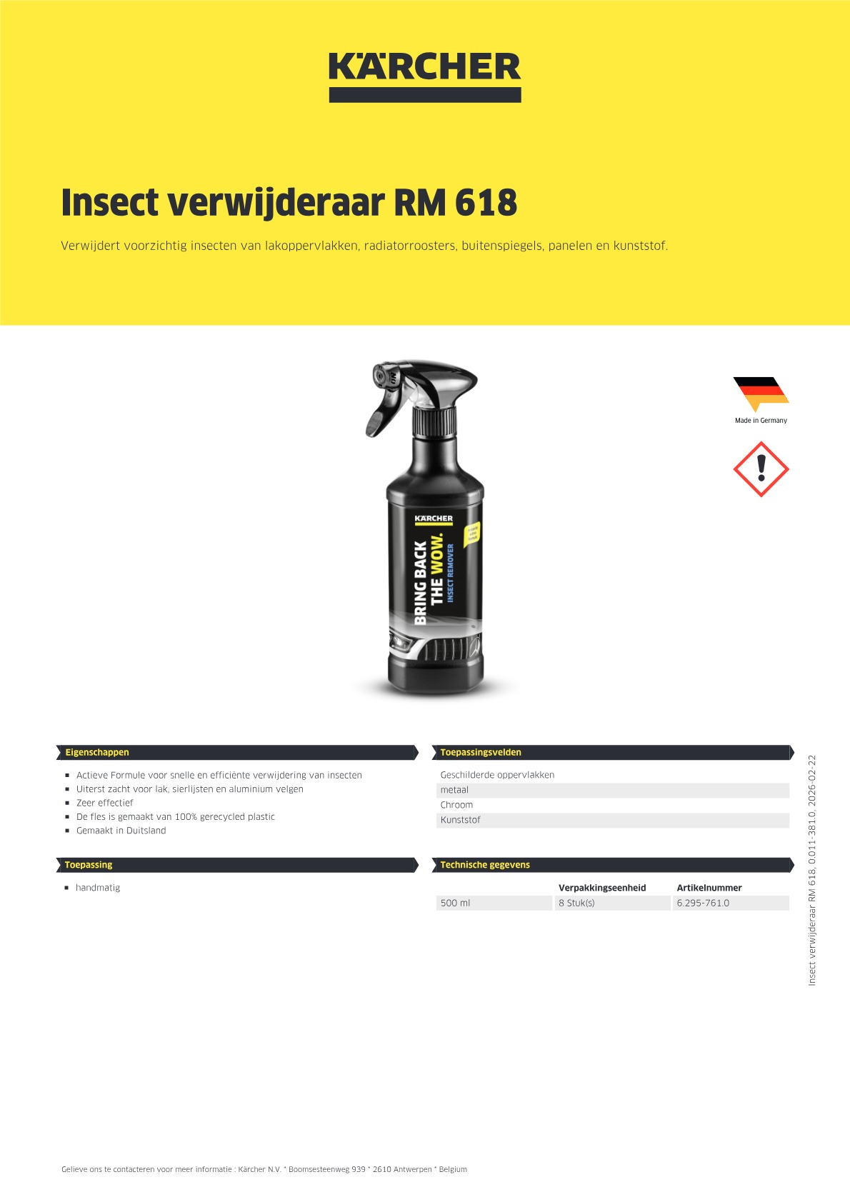 Productinformatie
