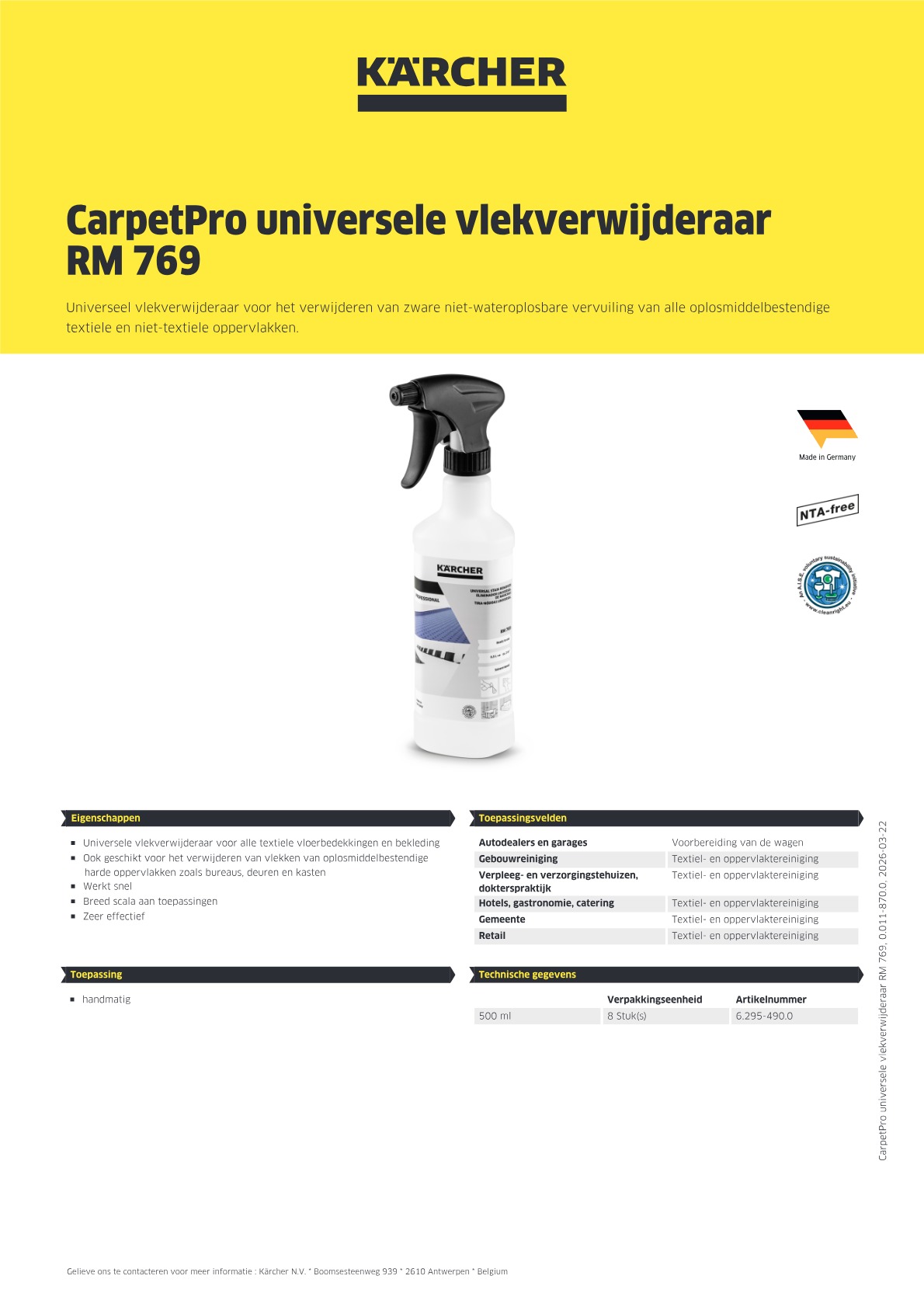 Productinformatie