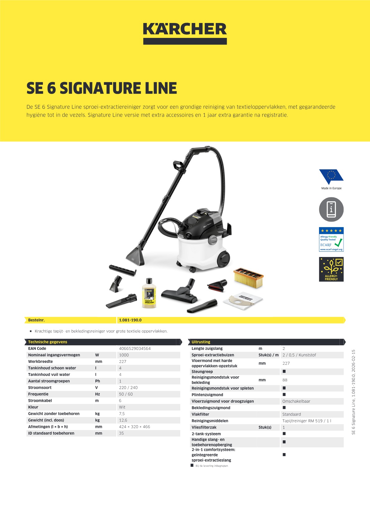 Productinformatie
