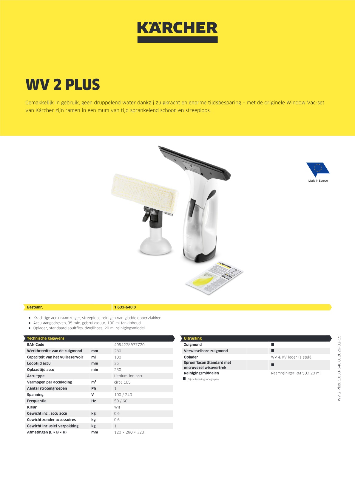 Productinformatie