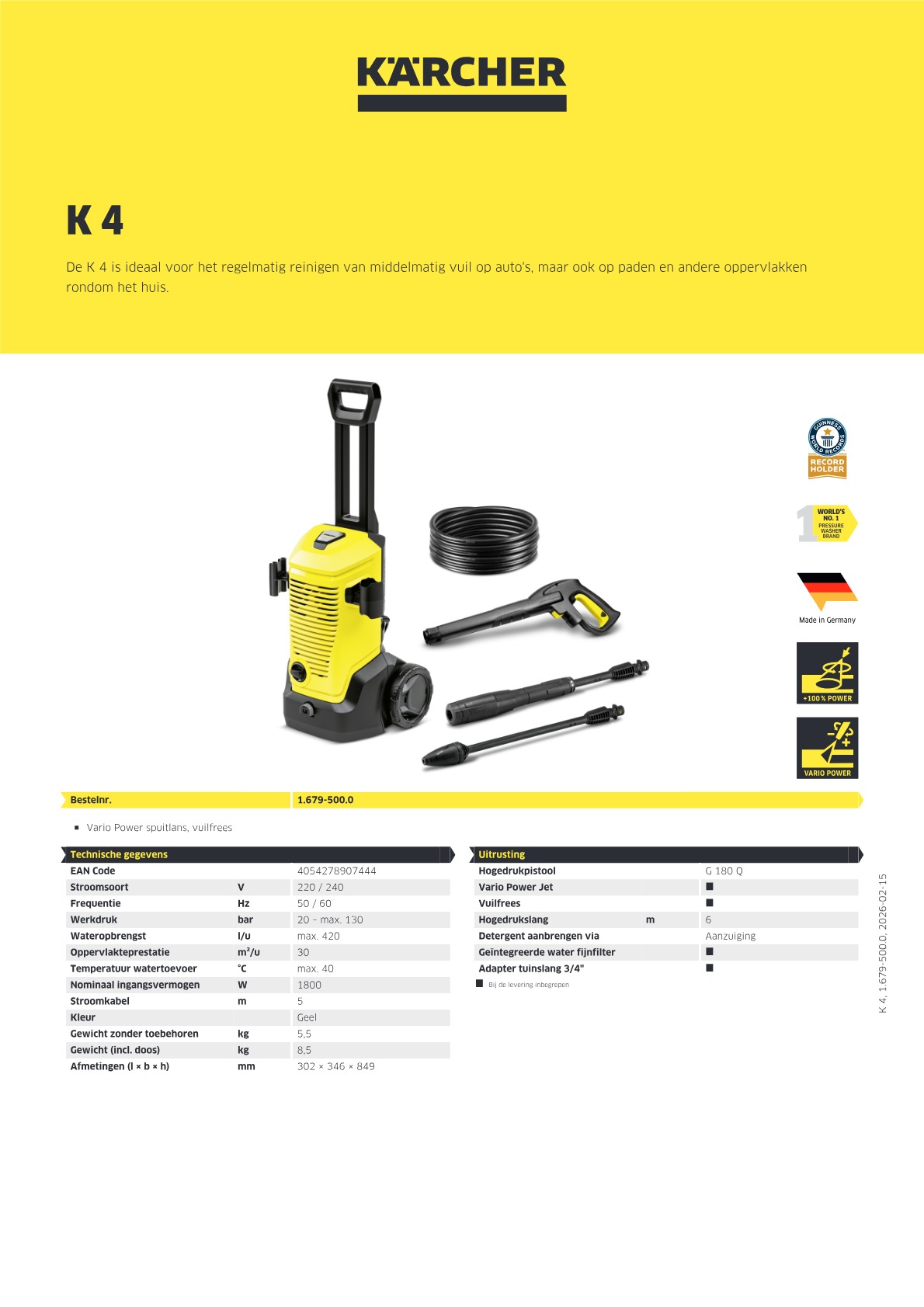 Productinformatie