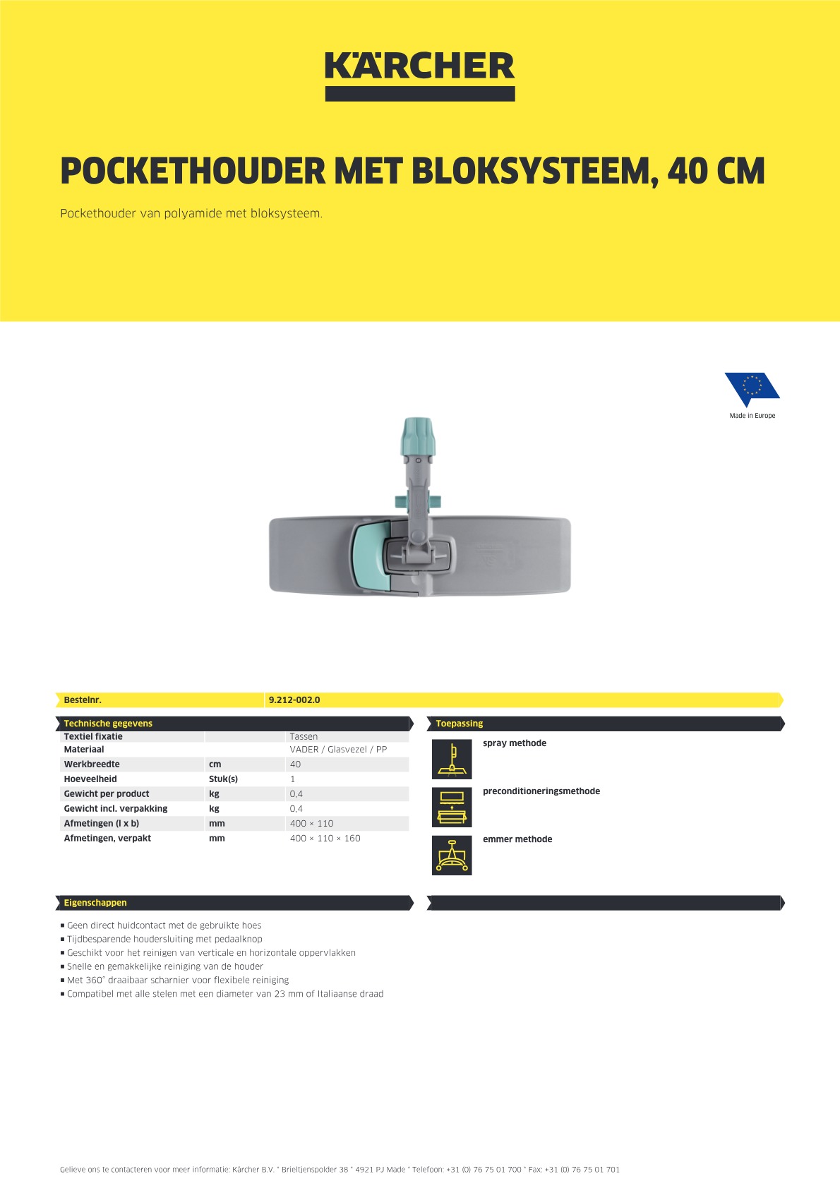 Productinformatie