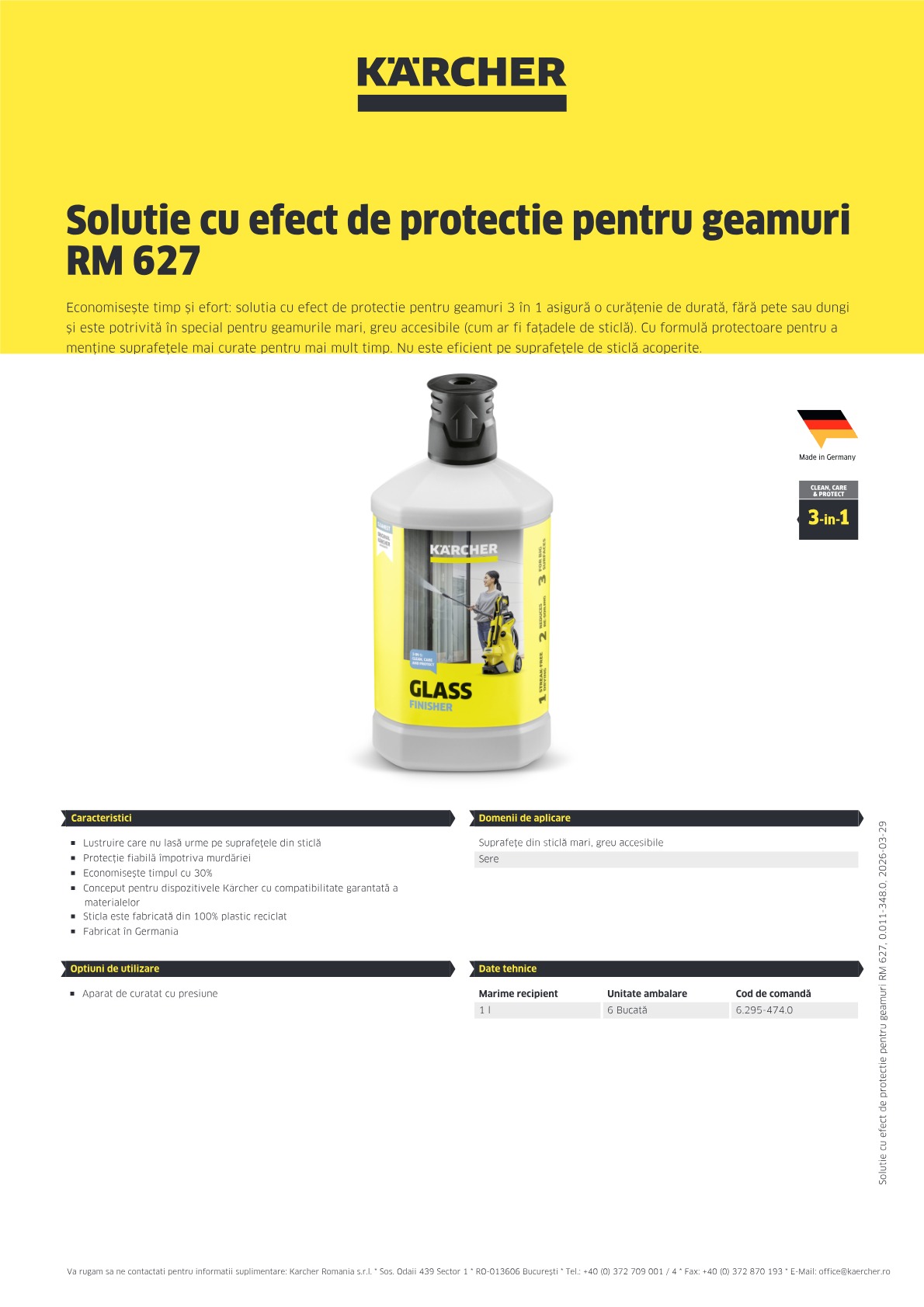 Informații produs